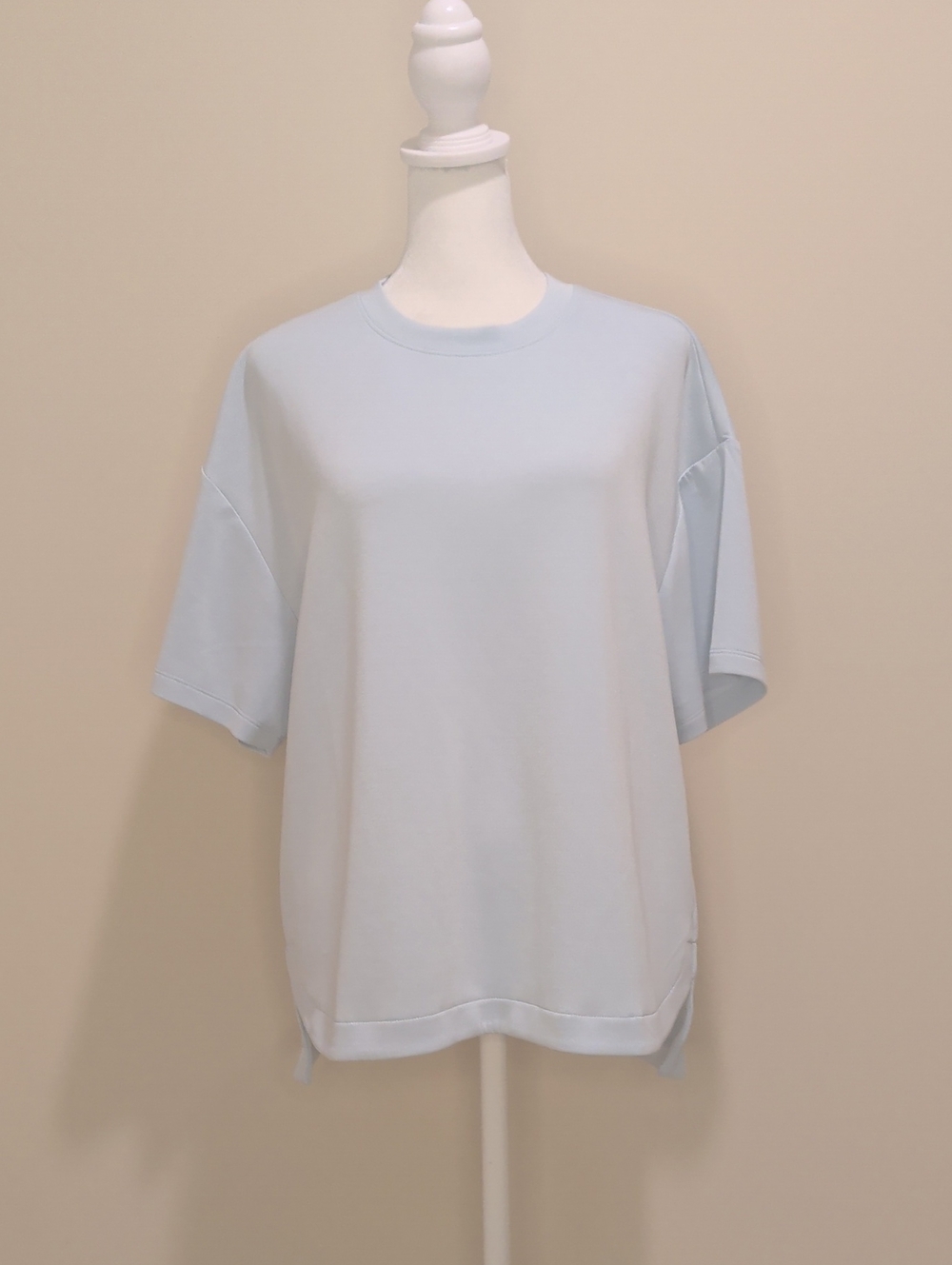 Light Blue Short Sleeve Tee - Women